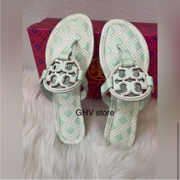 Tory Burch Metal Miller Thong Sandal - Picture 10 of 10
